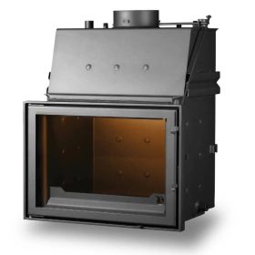   PanAqua 30 kW központi fűtésre köthető, vízteres kandallóbetét