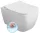 ISVEA VEA RIMLESS fali WC 34.5x52cm