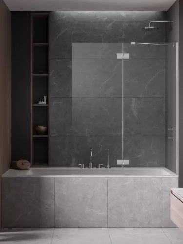 Essenza PND II kádparaván 110 átlátszó balos