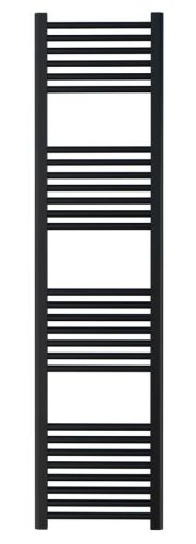 Heiztech 400x1600 egyenes fekete törölközőszárítós radiátor (11020276)