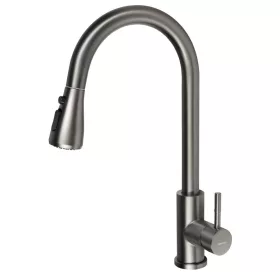 MIKELA mosogató-csaptelep. gun metal