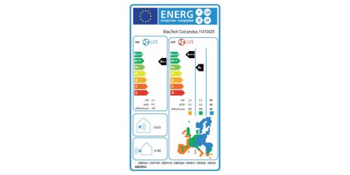 Blautech Basic 2,7 kW hűtő-fűtő oldalfali split klíma, WiFi, R32