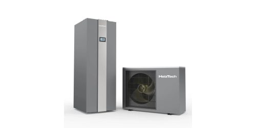 HeizTech PC 9-S levegő-víz hőszivattyú All-in-One, 9 kW, split, beépített 250 literes melegvíz-tartállyal