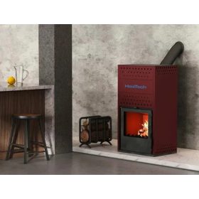   Heiztech HIDRO 15 vízteres kandalló 13,5kW, vörös színű (11910030)