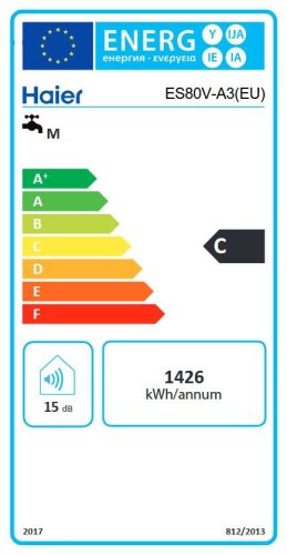 Haier ES80V-A3RM (EU) 80l villanybojler