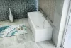 Noé egyenes akril kád 160x75