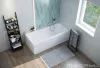 Eco egyenes akril kád 170x75