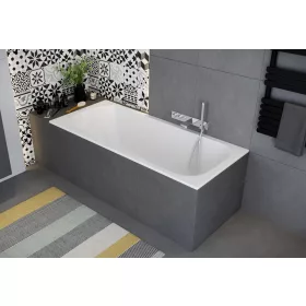 Mira Slim egyenes akril kád 180x80
