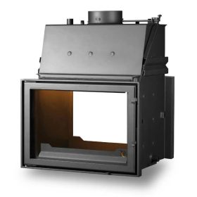   PanAqua 30 kW Tunnel d200 központi fűtésre köthető, vízteres kandallóbetét