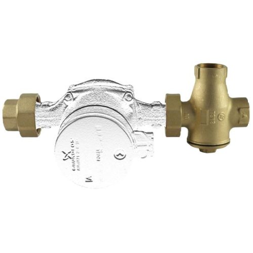 Regulus TSV3BF - 45°C Termosztatikus kazánvédő keverőszelep, bypass szeleppel, szivattyú csavarzattal cksz.13095