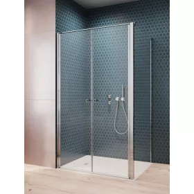 Eos DWD+S II szögletes zuhanykabin 110x100 átlátszó