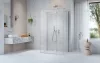Fuenta KDJ+S szögletes zuhanykabin 120x80 átlátszó balos