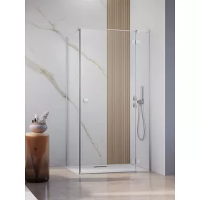 Essenza KDJ szögletes zuhanykabin 90x90 átlátszó balos