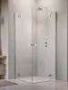 Essenza KDD szögletes zuhanykabin 90x80 átlátszó