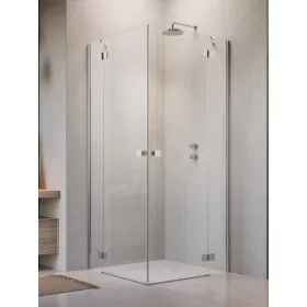 Essenza KDD szögletes zuhanykabin 90x80 átlátszó