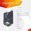 PanAqua 130 EVO LD Zárt égésterű, prémium kivitelű, fűtésre köthető, vízteres kandallóbetét