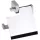 BEMETA GAMMA fali WC-papírtartó. Fedéllel. 128x135x50mm. króm