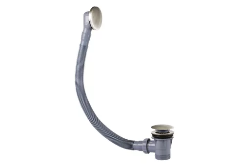 Click-Clack automata le- és túlfolyó (60 cm) - matt fekete