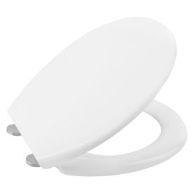   ADINA WC-ülőke. Soft Close. INOX PÁNTOK. Easy Take. duroplast/fehér