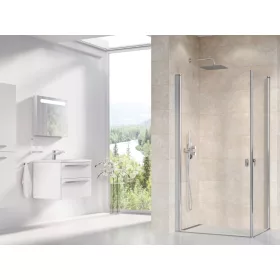   Chrome CRV1-100 zuhanyajtó krómhatású+transparent (1 oldal)