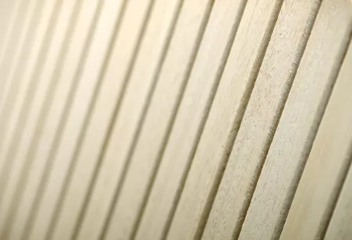 Trópusi fa előlap egyenes kádakhoz natúr