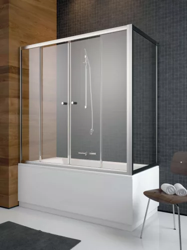 Vesta DWD+S kádparaván 140x75 átlátszó