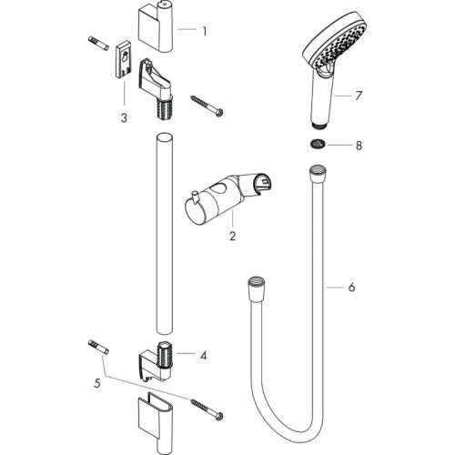 HANSGROHE VERNIS BLEND zuhanyszett 26422670