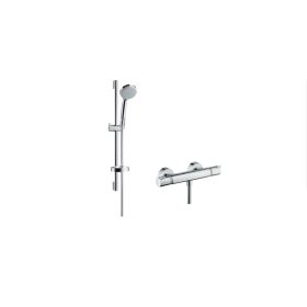   Hansgrohe Ecostat Comfort Combi 0,65 m, Croma 100 Vario kézizuhannyal 27034000