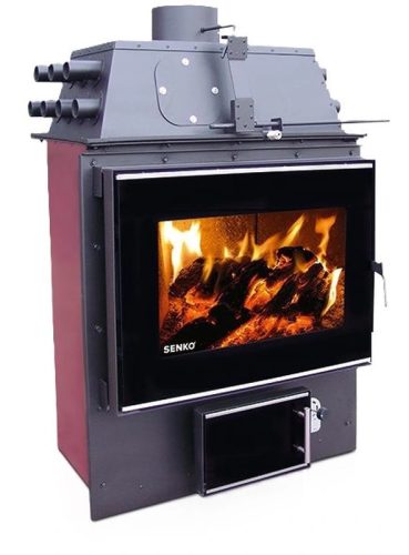 Senko kandallóbetét C-35 Modern, központi fűtésű kandallóhoz, 35 kW