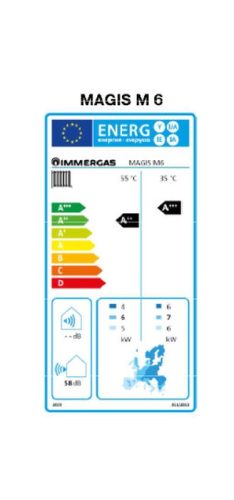 Immergas Magis M 6 monoblokkos levegő-víz hőszivattyú 1 fázisú (3.032373)