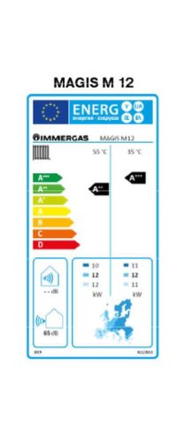 Immergas Magis M 12 monoblokkos levegő-víz hőszivattyú 1 fázisú (3.032375)