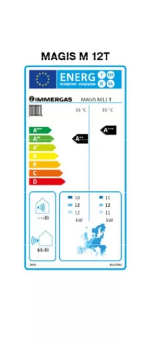 Immergas Magis M 12T monoblokkos levegő-víz hőszivattyú 3 fázisú (3.032378)