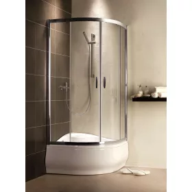 Premium Plus A1700 íves zuhanykabin 90x90 barna