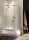Premium Plus E1700 íves zuhanykabin 100x80 barna