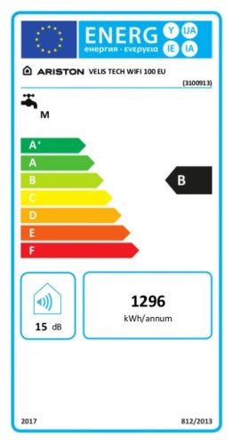 Ariston Velis Tech Wifi 100 elektromos vízmelegítő (3100913)