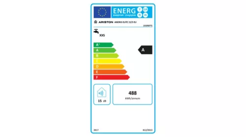 Ariston ANDRIS ELITE 15/5 EU elektromos vízmelegítő, mosogató alá (3105078)
