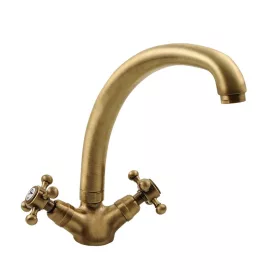REITANO ANTEA kétkaros mosogató-csaptelep. bronz
