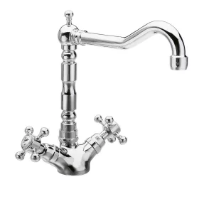 REITANO ANTEA kétkaros mosogató-csaptelep. króm