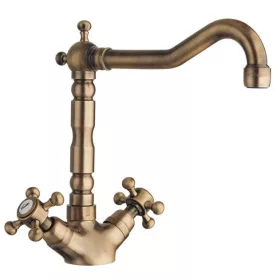 REITANO ANTEA kétkaros mosogató-csaptelep. bronz