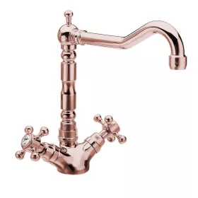 REITANO ANTEA kétkaros mosogató-csaptelep. rózsa arany