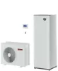 Ariston Nimbus Compact 120 M 2Z NET R32 (3301863) monoblokkos 12kW, 2 fűtőkört vezérlő hőszivattyú, 1 fázisú, 6kW-os fűtőpatronnal, 180 literes HMV tárolóval szerelt fali beltéri egységgel