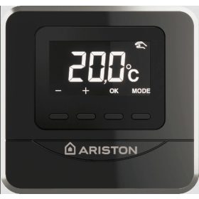   Ariston Cube vezetékes, programozható szobatermosztát, fekete (3319116)