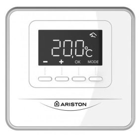   Ariston Cube vezetékes, programozható szobatermosztát, fehér (3319477)