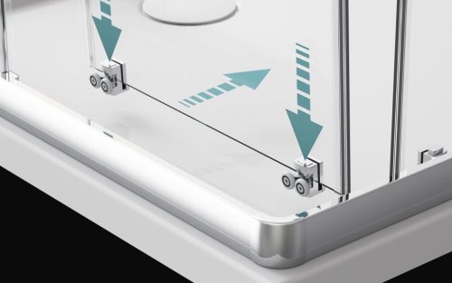 Premium Plus DWJ zuhanyajtó 100 fabrik