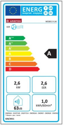 Ariston Mobis 9 mobil klímaberendezés 2,6kW (3381429)