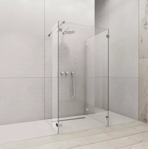 Euphoria Walk-in IV zuhanyfal 90x80 átlátszó