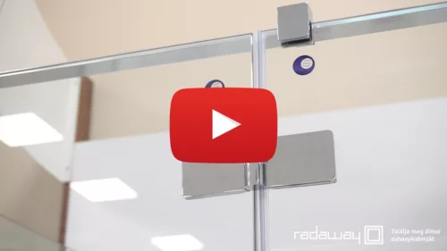 Euphoria DWJ zuhanyajtó 90 átlátszó jobbos