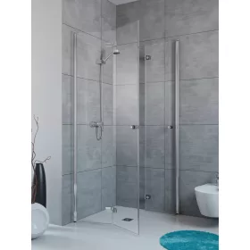 Fuenta New KDD B szögletes zuhanykabin 90x90 átlátszó
