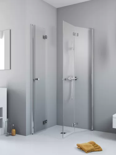 Essenza KDD-B szögletes zuhanykabin 90x100 átlátszó