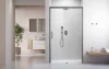 Idea Brushed GunMetal DWJ szálcsiszolt fegyvermetál zuhanyajtó 110 átlátszó jobbos
